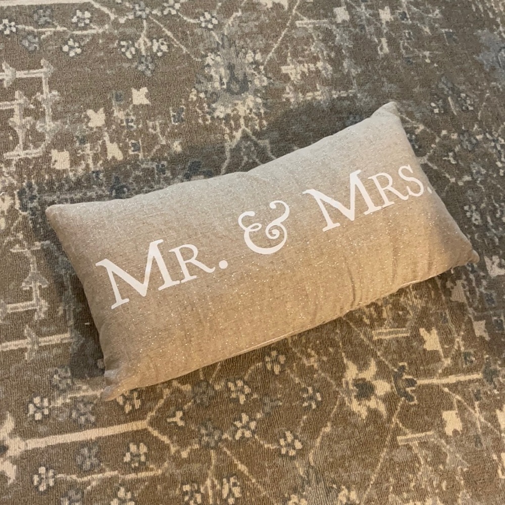 perfect condition lumbar pillow. Case included.